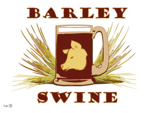 barley swine logo mug